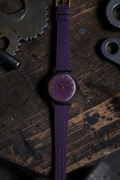 Blasphemy - Black Ceramic, Purple Dial