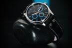 Fauxgraph - Metalic Black Dial, Blue