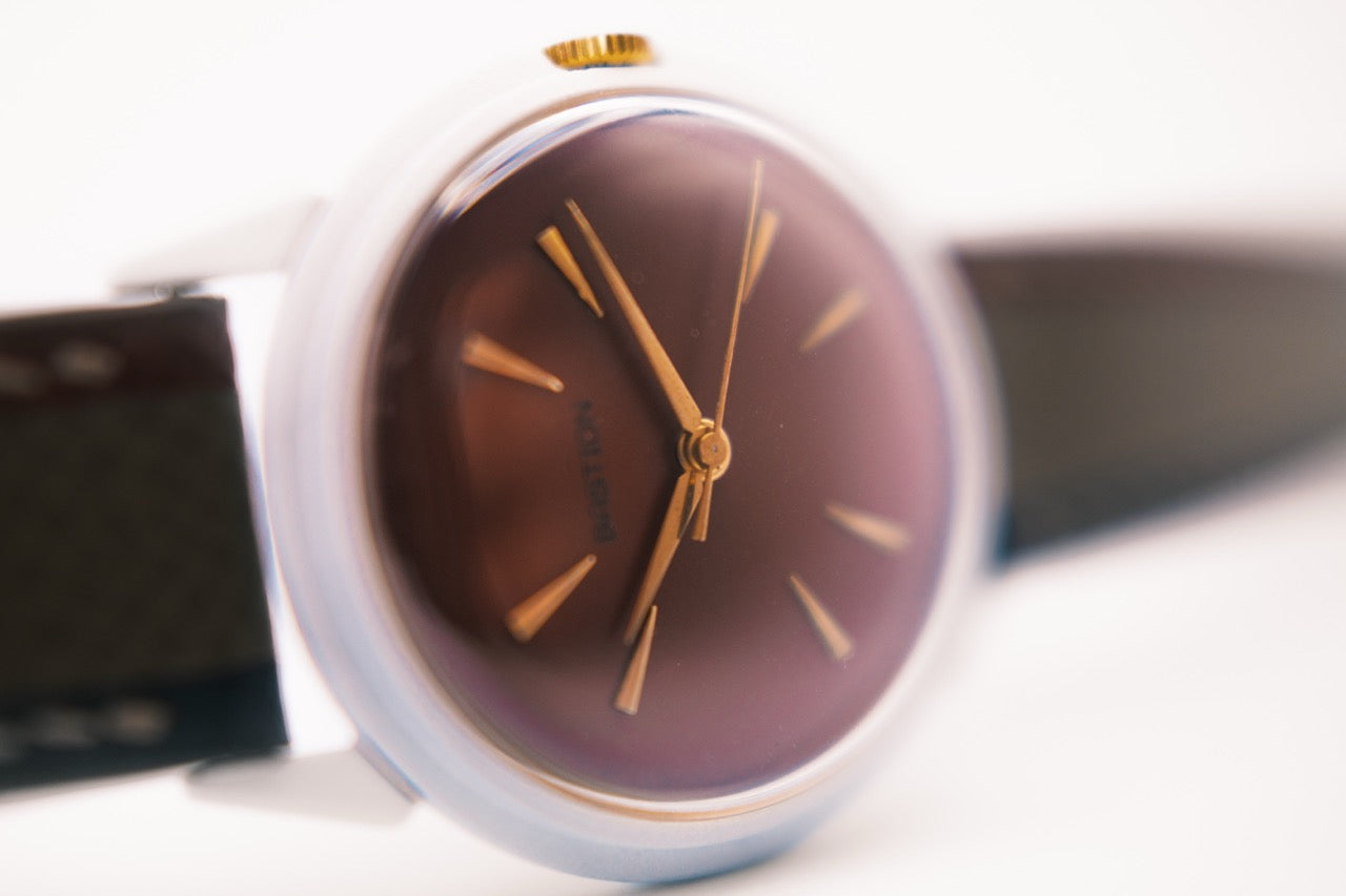 Blasphemy - White Ceramic, Red Dial