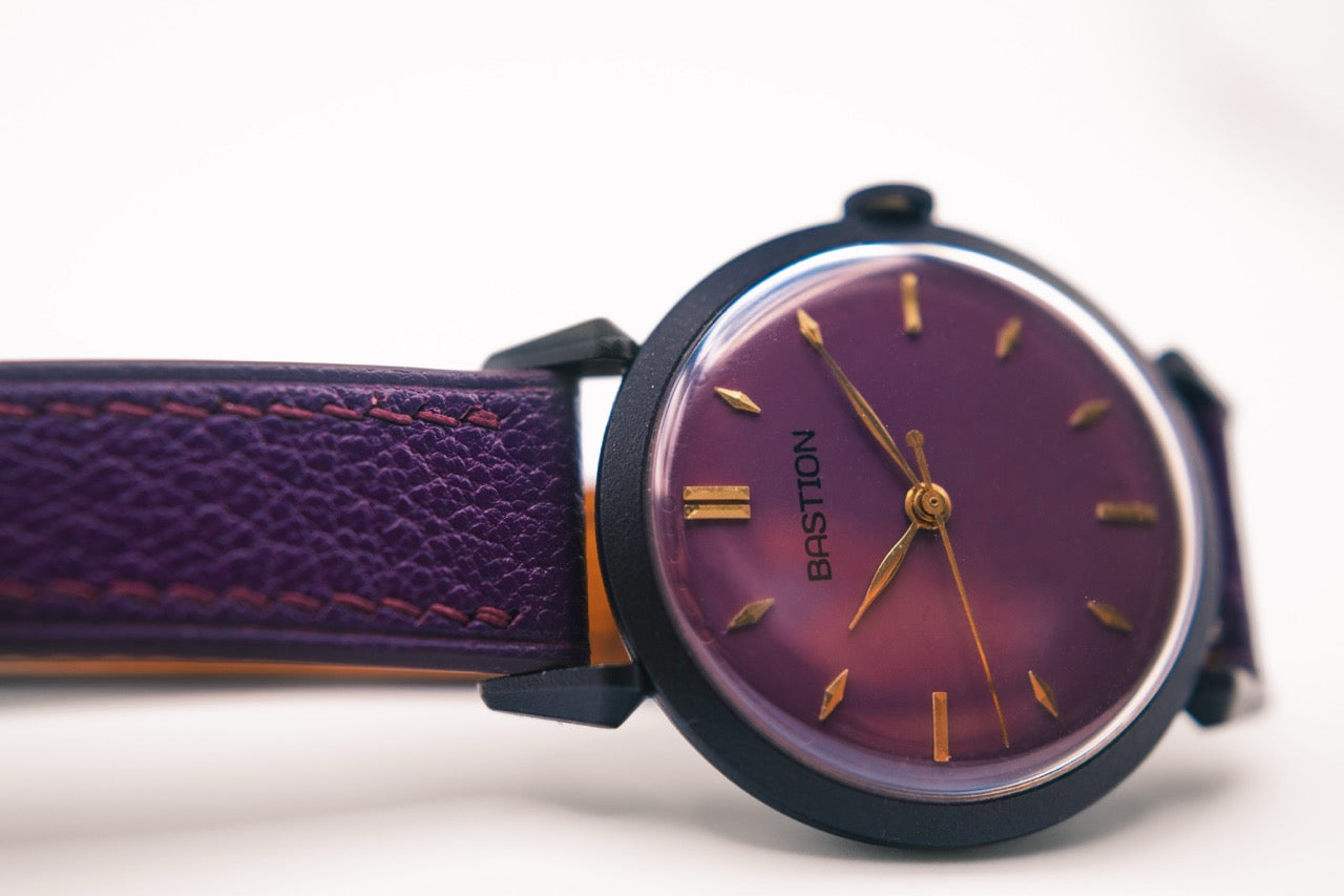 Blasphemy - Black Ceramic, Purple Dial