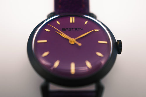 Blasphemy - Black Ceramic, Purple Dial