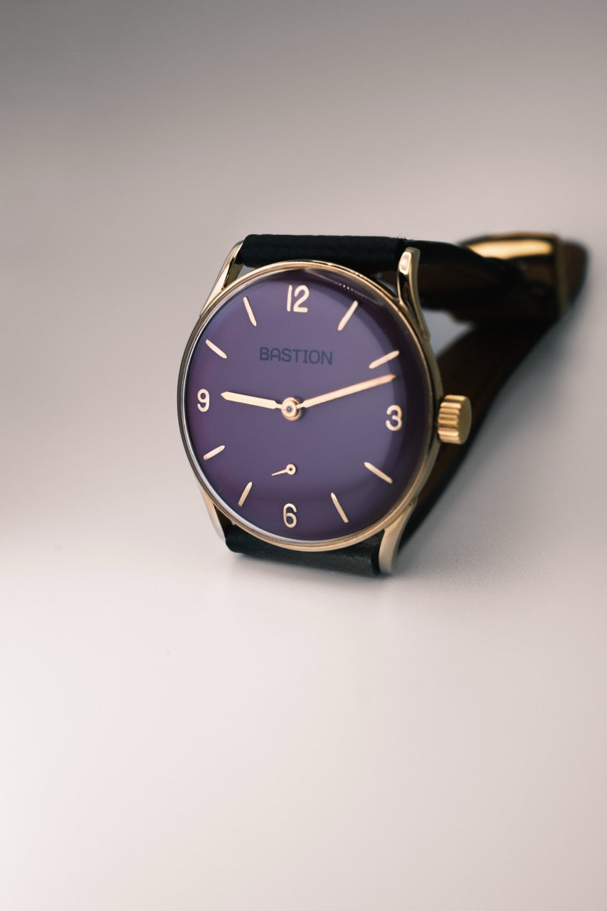 Blasphemy: Solid 14K Gold, Purple