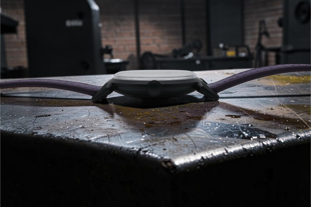 Blasphemy - Black Ceramic, Purple Dial