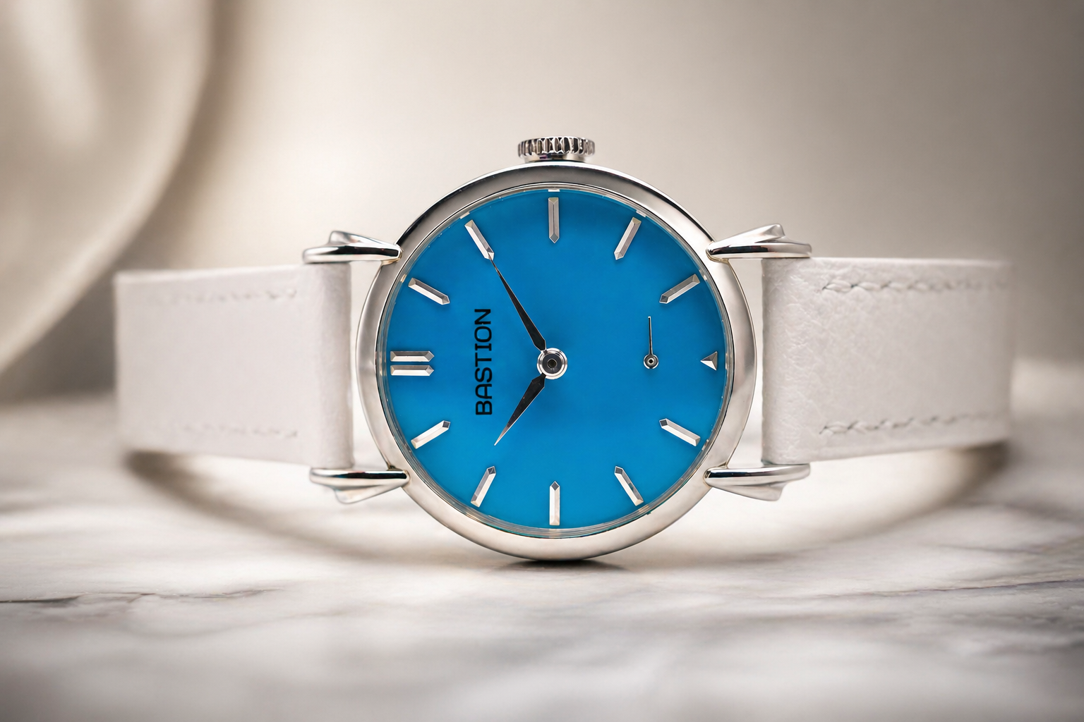 Blasphemy: Solid White Gold, Bastion Blue